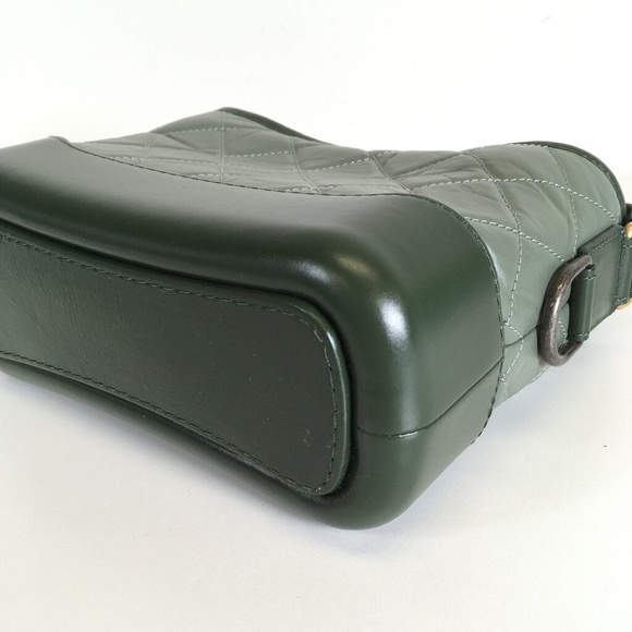 Chanel Calfskin Gabrielle Hobo Bag Green - Picture 6 of 7